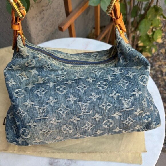 Louis Vuitton Monogram Denim Baggy PM Shoulder Bag - Picture 6 of 16